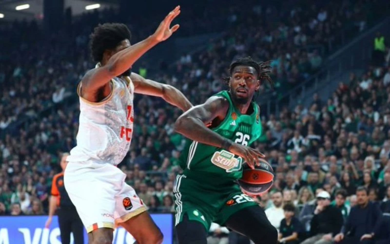 Παναθηναϊκός AKTOR - Μονακό 107-97: Πράσινη καταιγίδα και άλμα για την τετράδα!